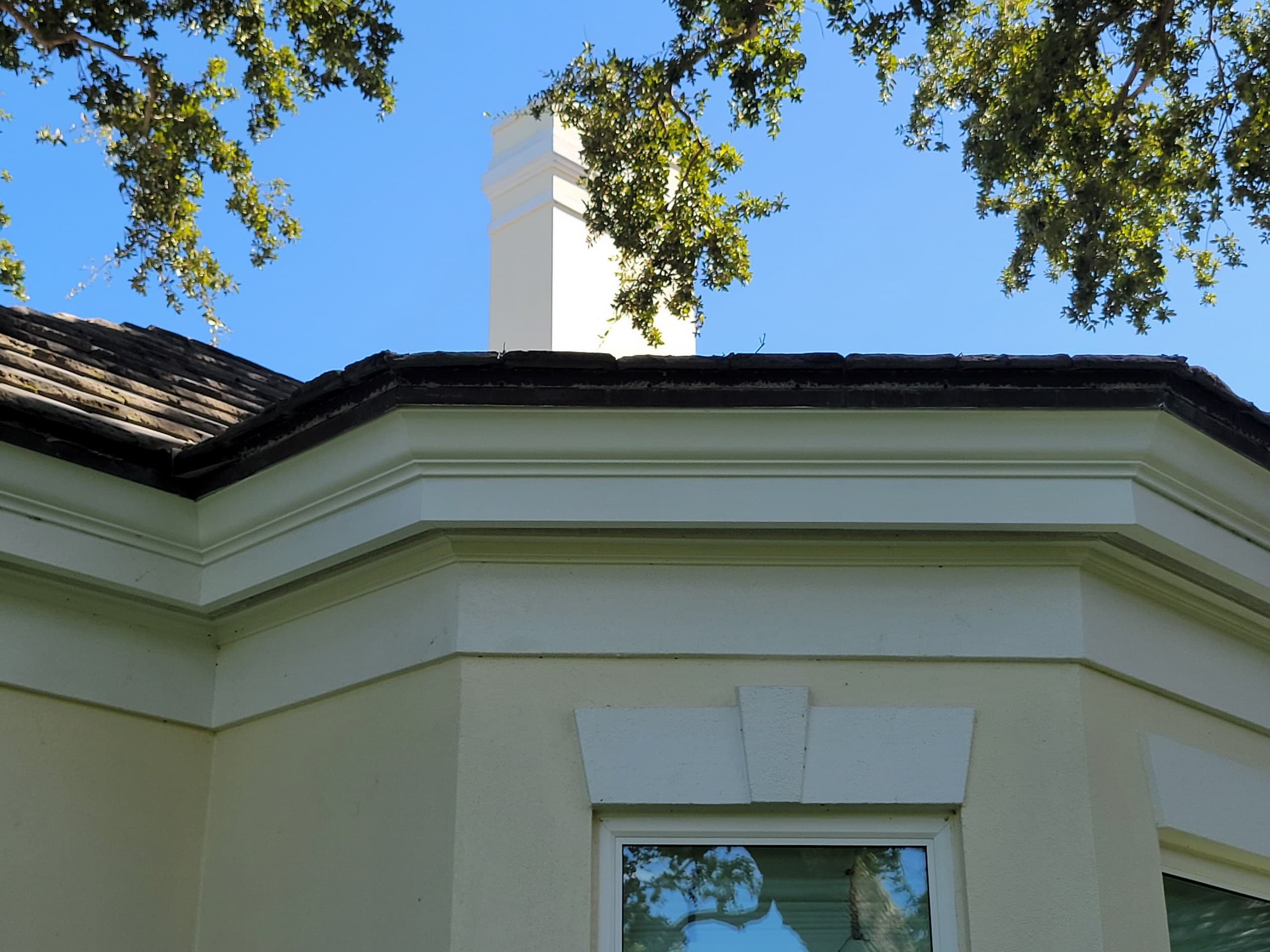 Exterior roofline detail